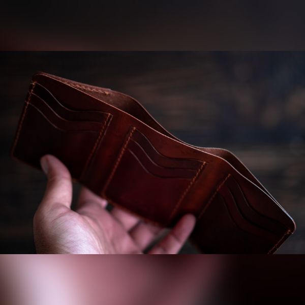 Legacy Trifold Wallet (Saddle Tan)