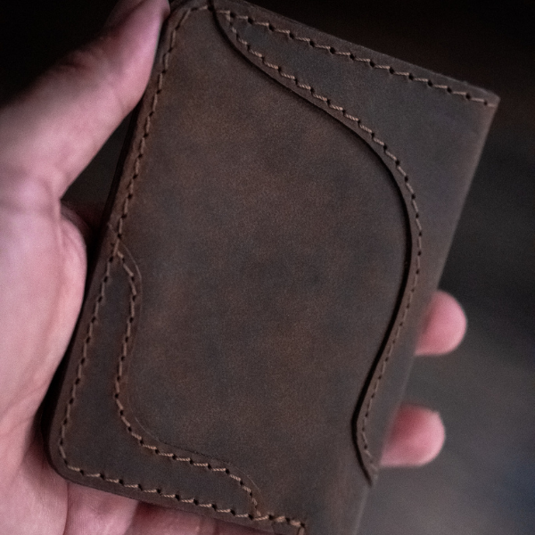 Countryman Vertical Wallet (Vintage Brown)