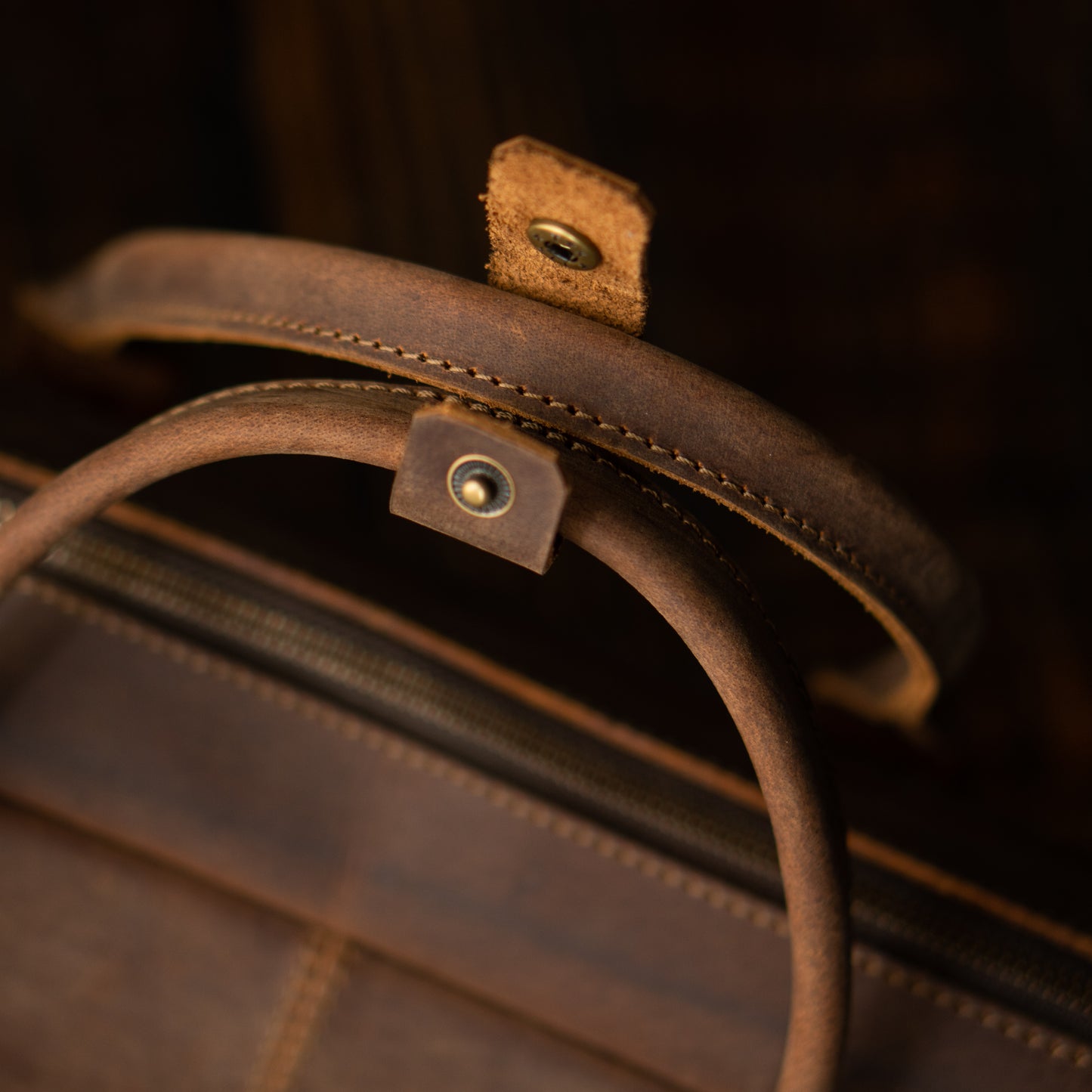 Boston Briefcase (Vintage Brown)