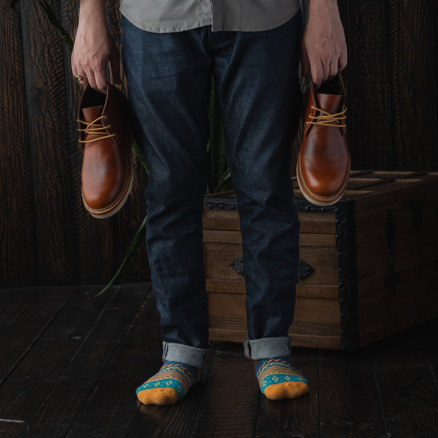 Desert Boots (Saddle Tan) Goodyear Welted