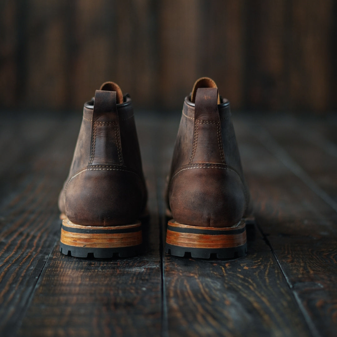 Bottes Ranger (Vintage Marron) Goodyear Welted