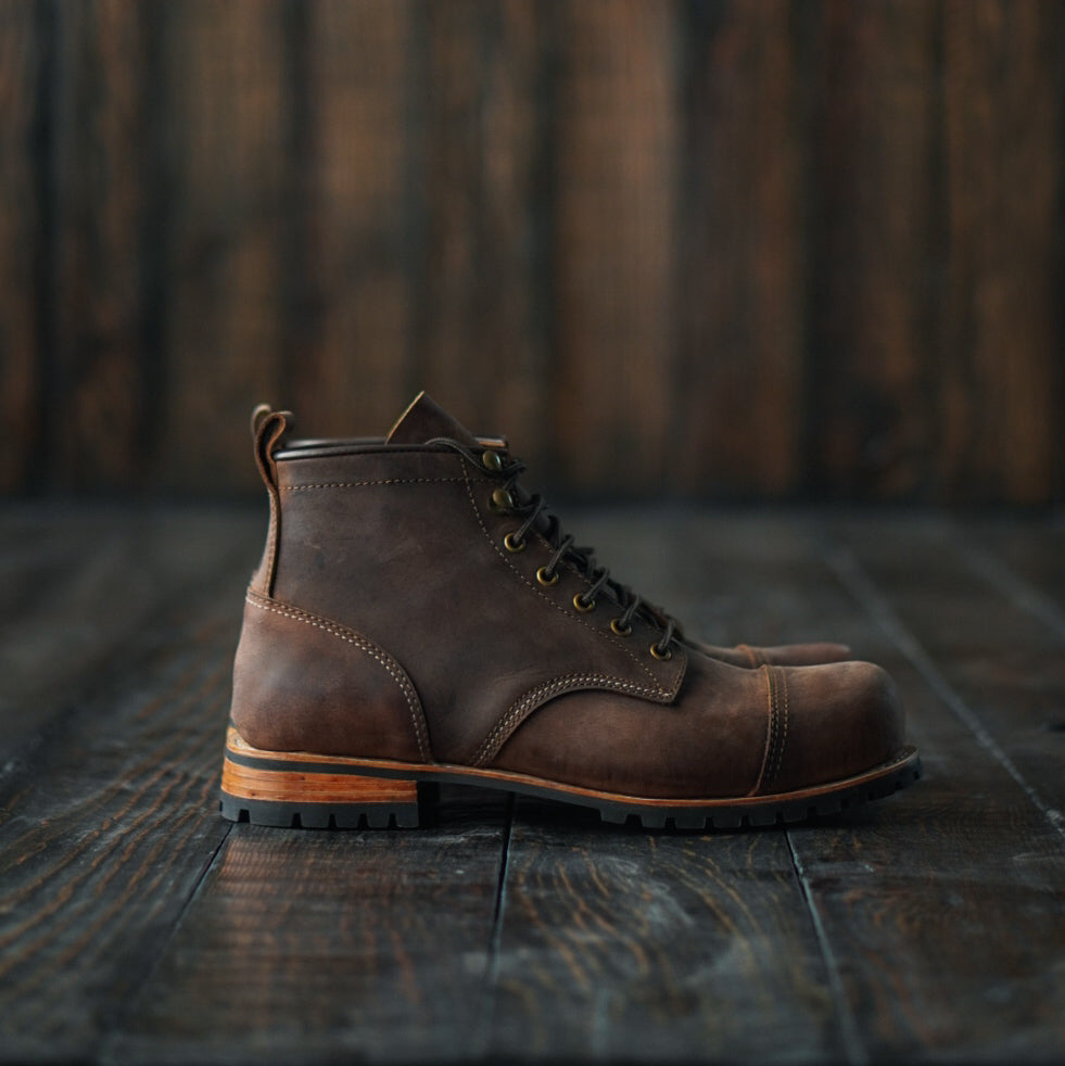 Bottes Ranger (Vintage Marron) Goodyear Welted