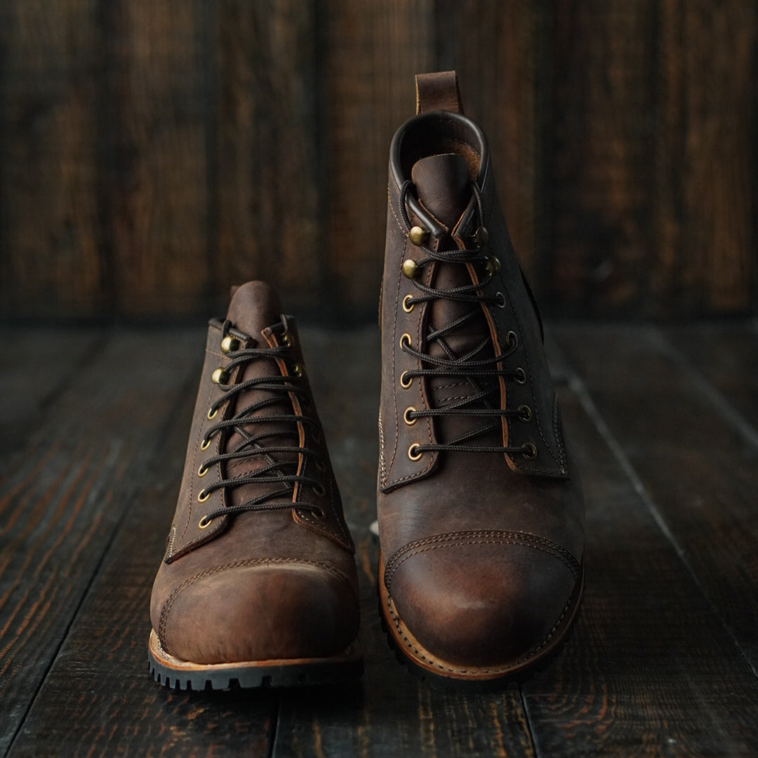 Bottes Ranger (Vintage Marron) Goodyear Welted