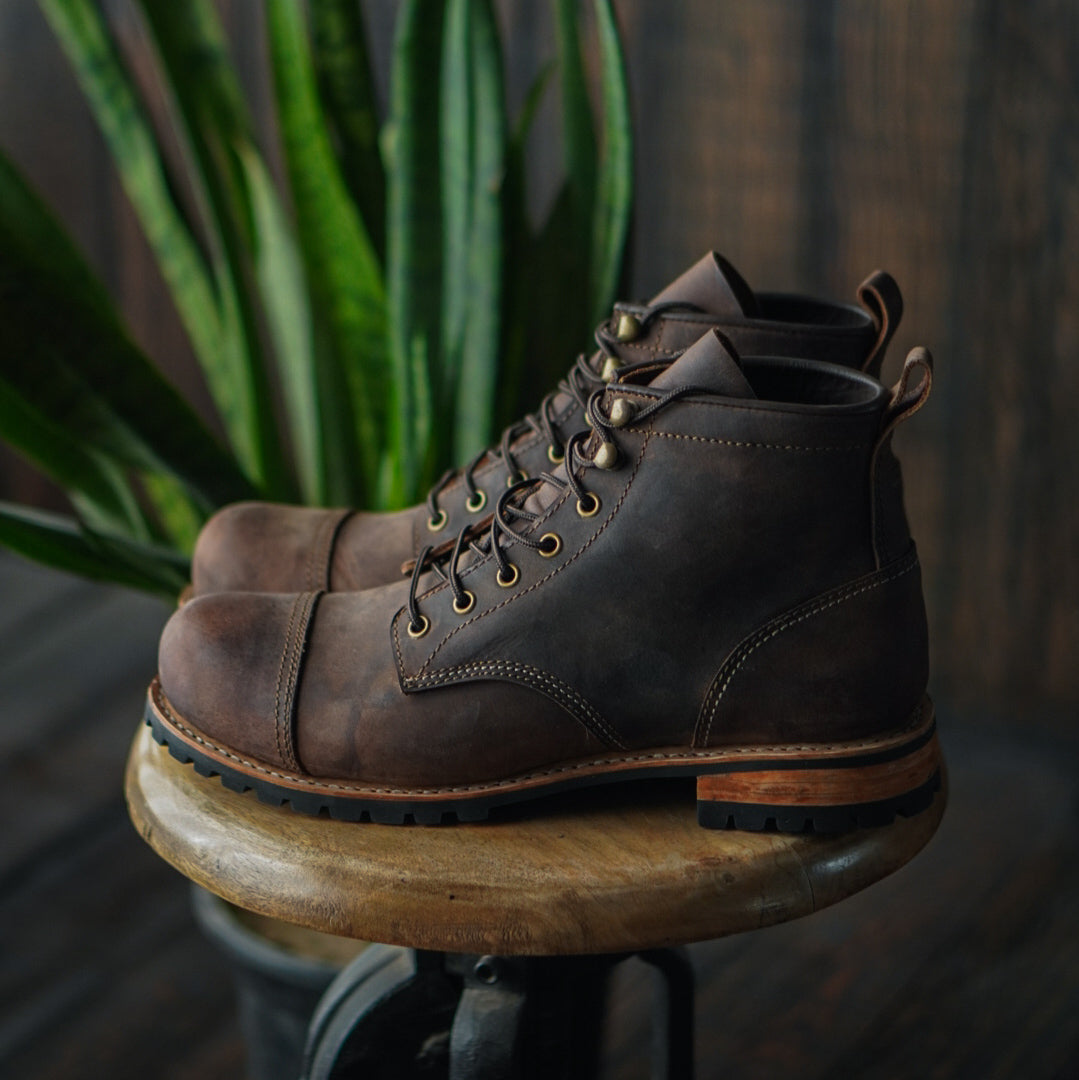 Bottes Ranger (Vintage Marron) Goodyear Welted