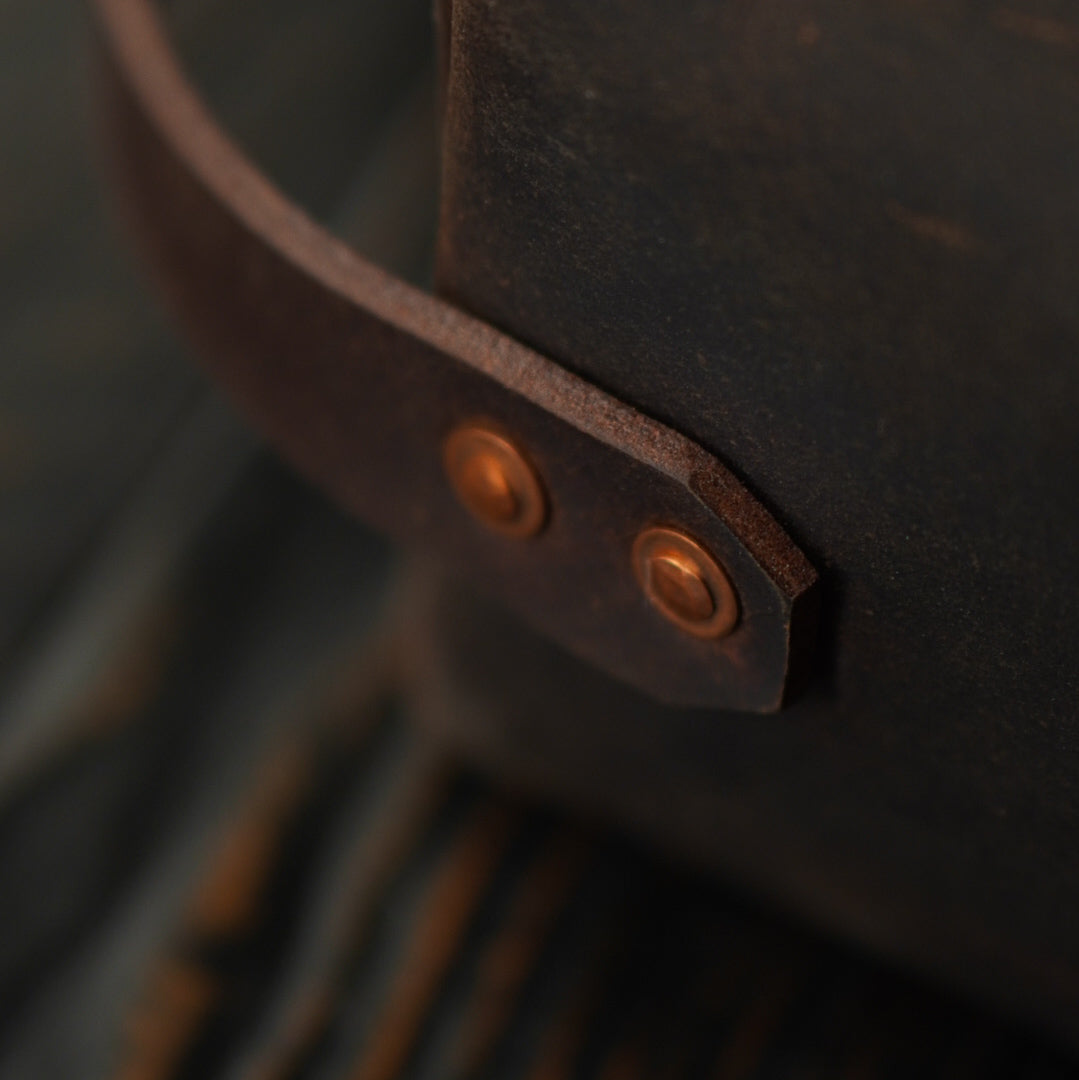 Portland Dopp Kit (Vintage brown)