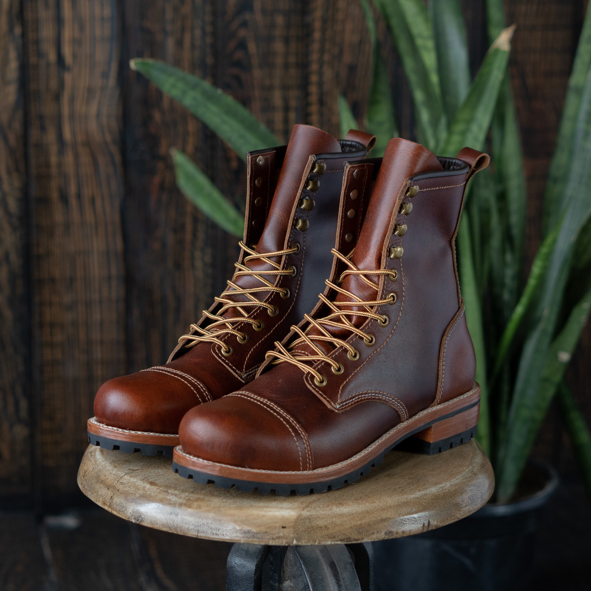 Ranger Logger Boots (Saddle Tan) Goodyear Welted – Craft & Glory
