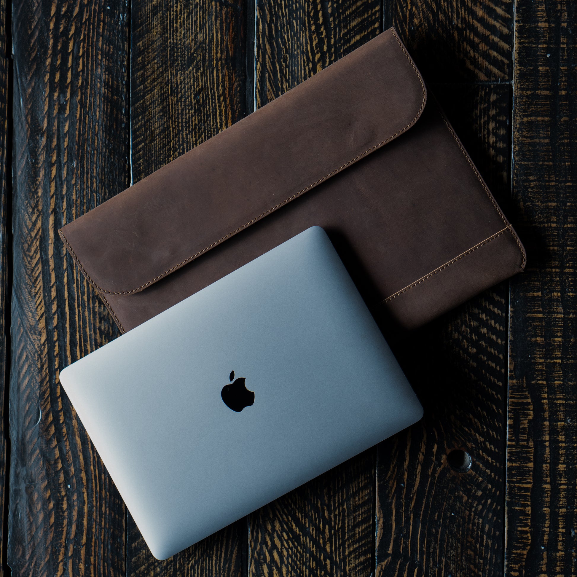 Leather laptop sleeve cover – Craft & Glory