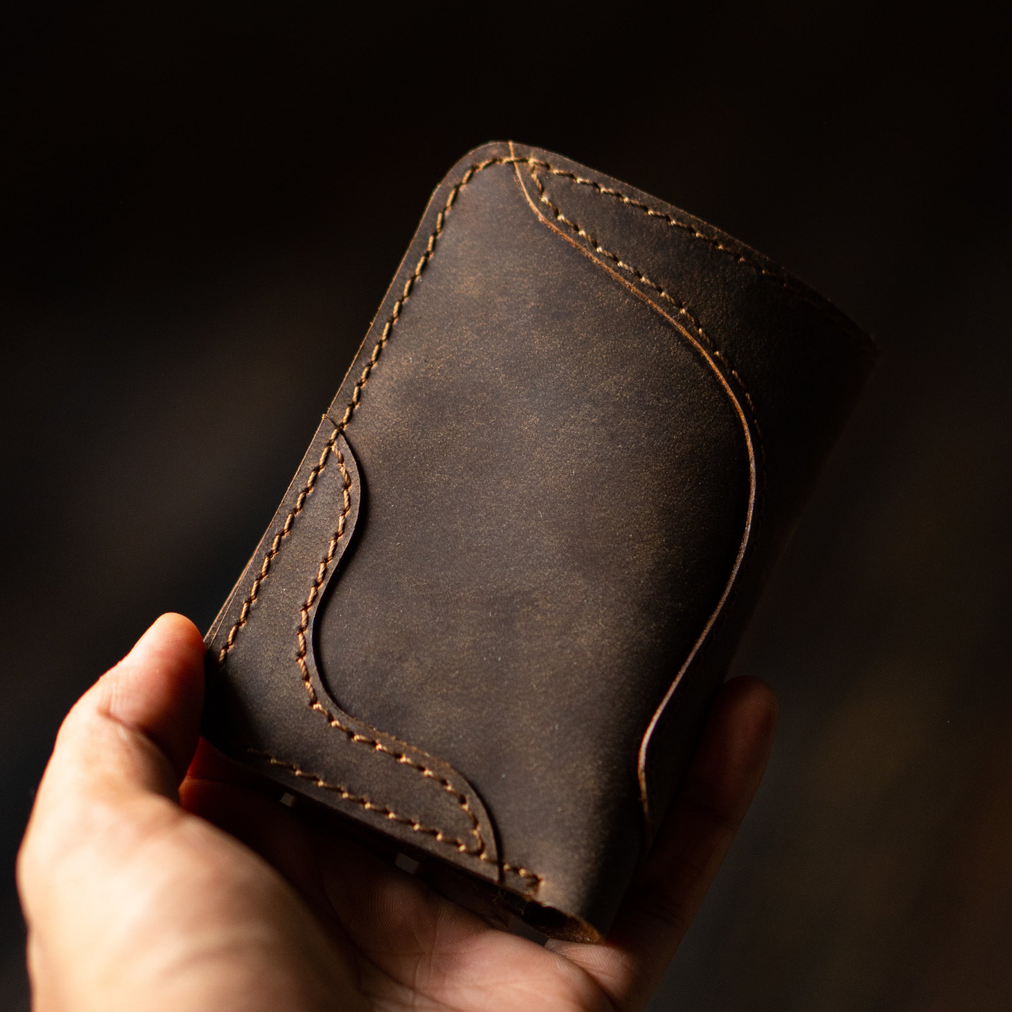 Countryman Vertical Wallet (Vintage Brown)