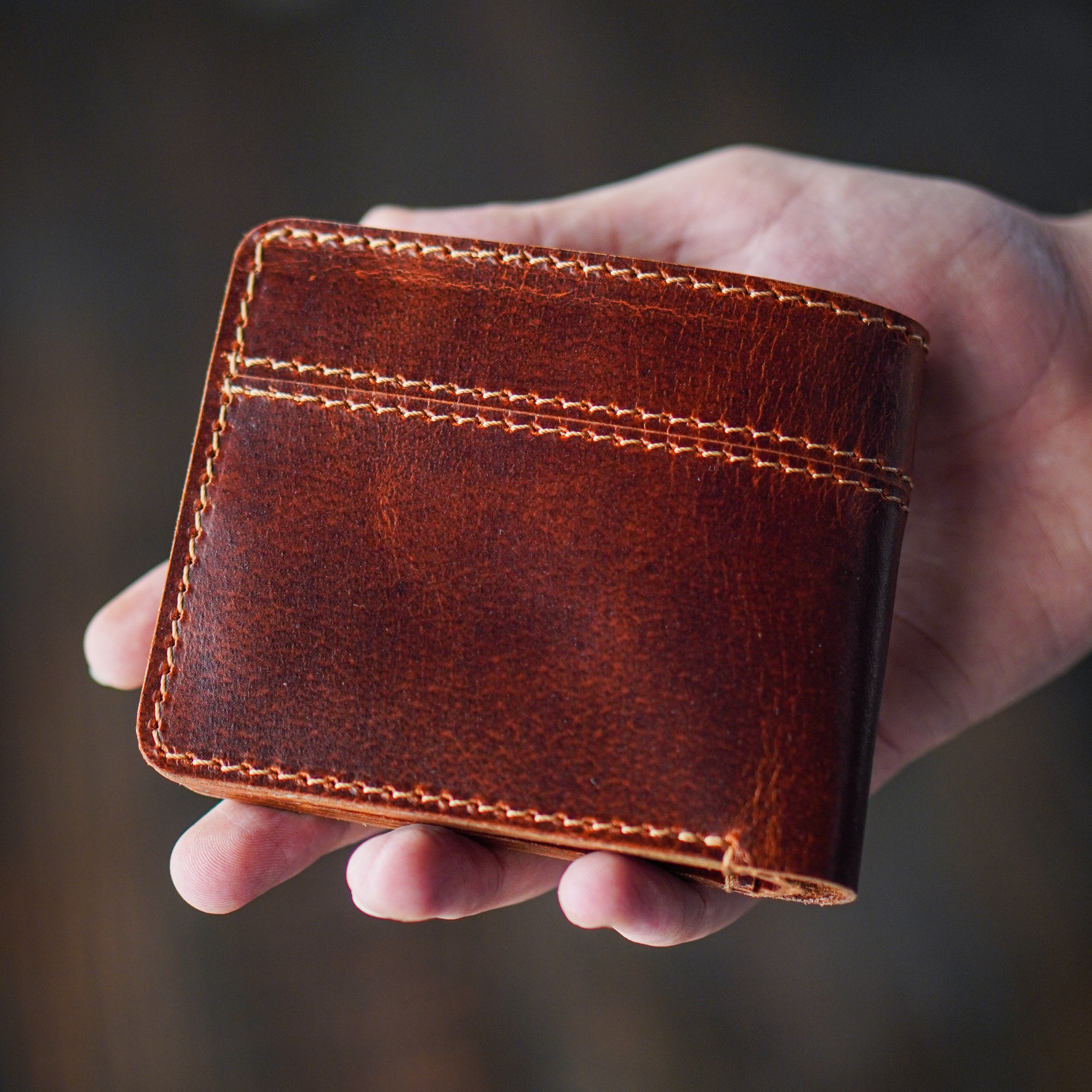 Leather MagSafe Wallet - Maverick – Bullstrap