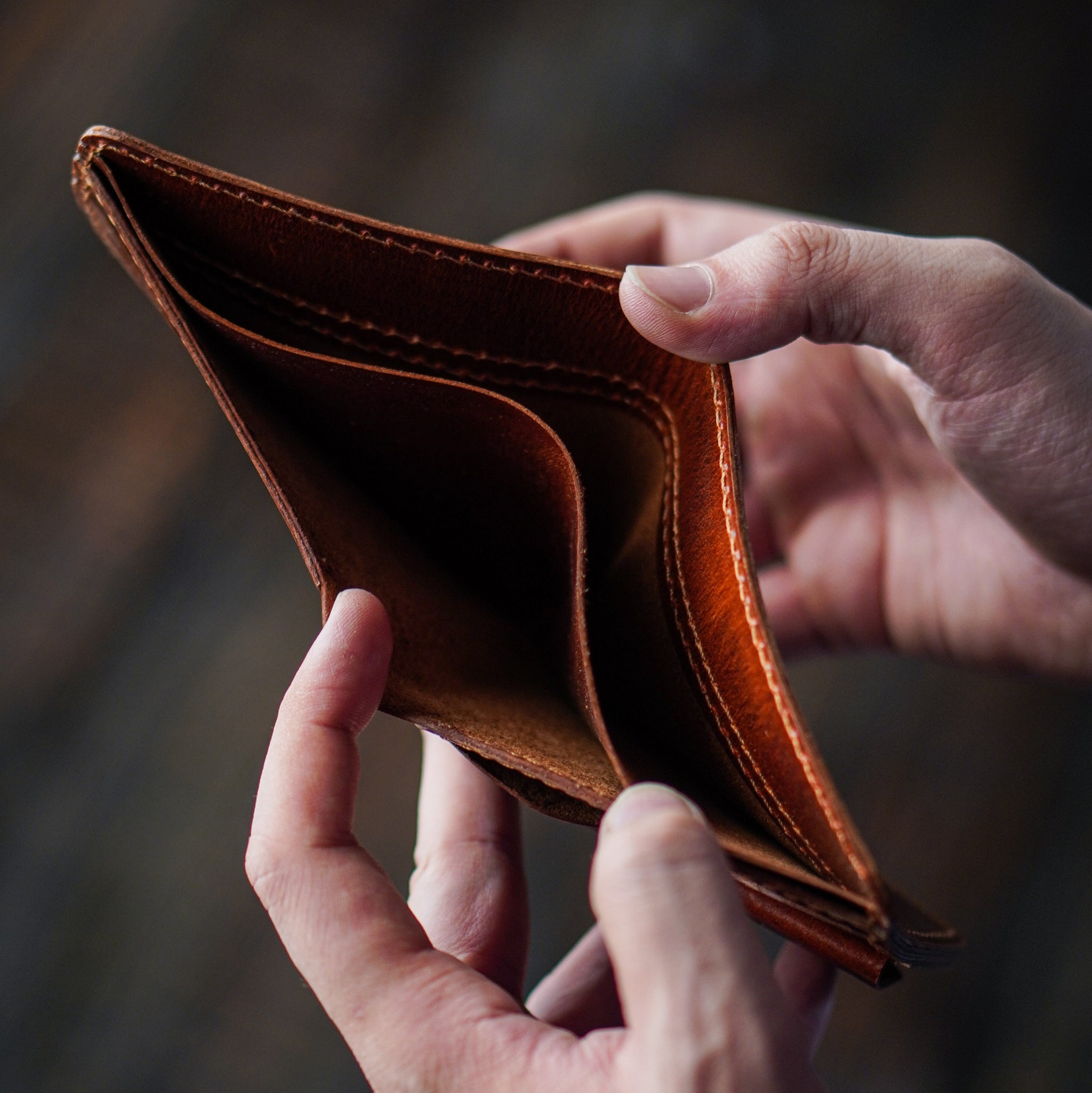 Boston Wallet (Saddle Tan)