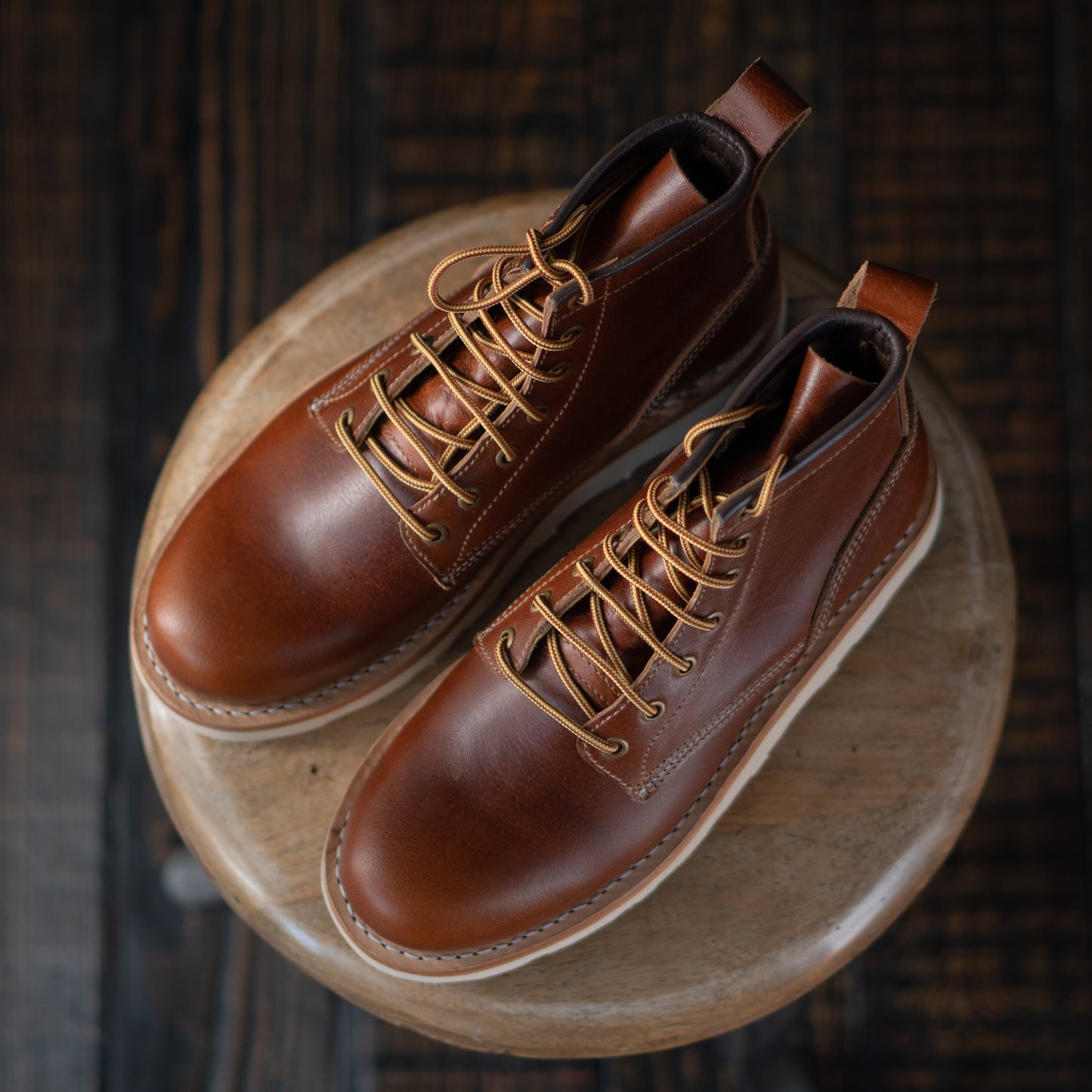 Field Boots (Saddle Tan) Goodyear Welted