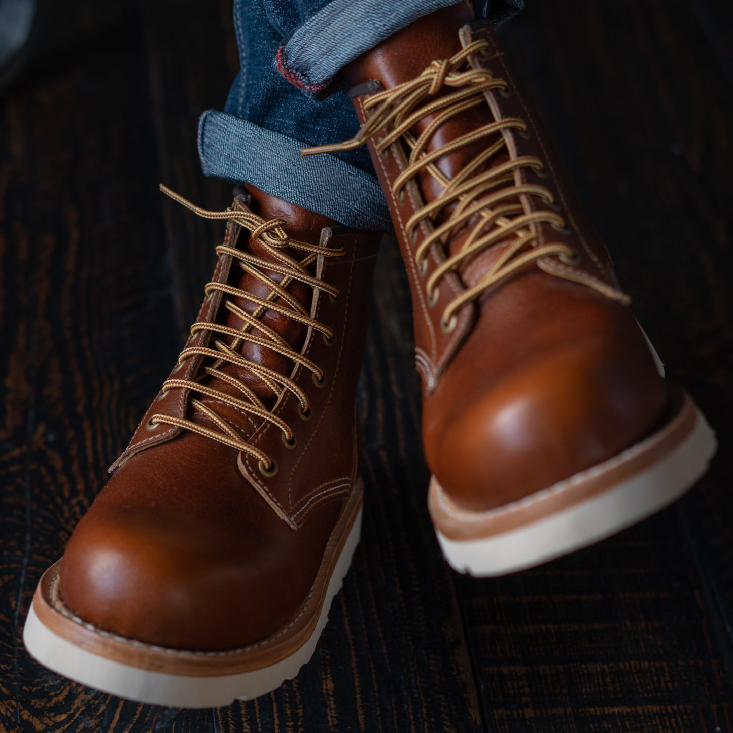 Field Boots (Saddle Tan) Goodyear Welted