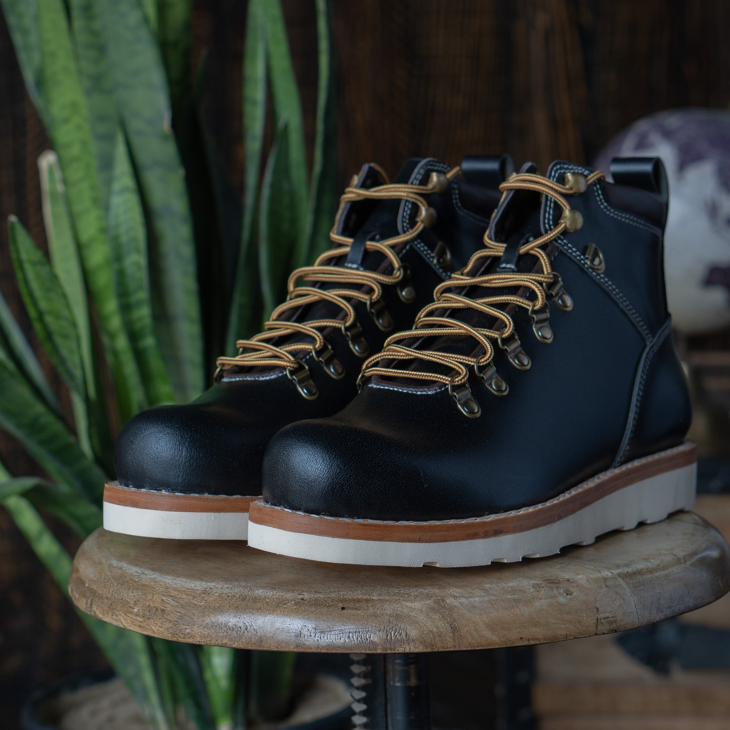 Trail Boots (Raven Black) Goodyear Welted