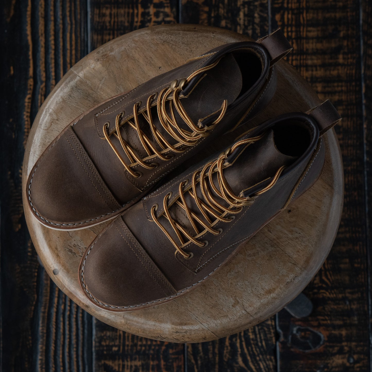 Embout Ranger Scout (Marron Vintage) Goodyear Welted