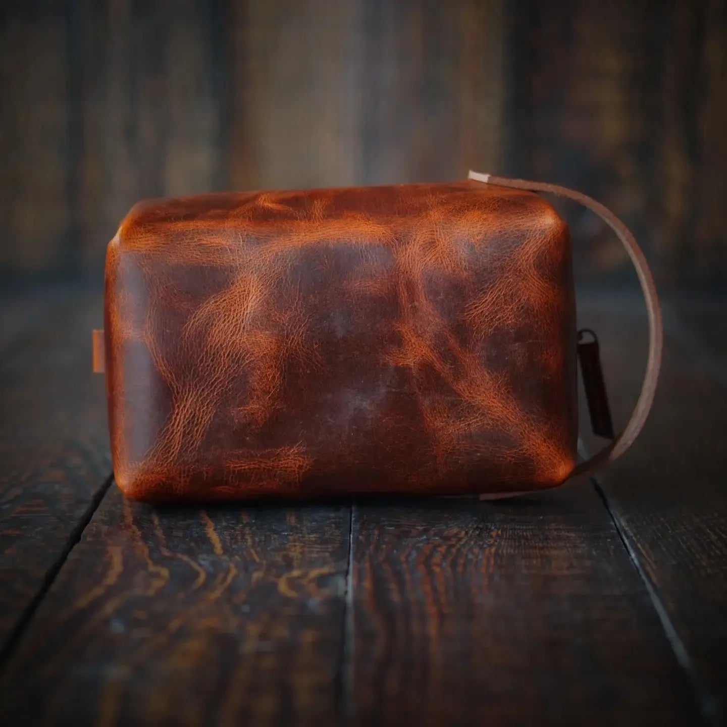 Portland Dopp Kit (Saddle Tan)